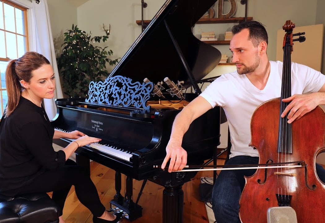 Tuinconcerten op de Wallen: harp & cello duo 5